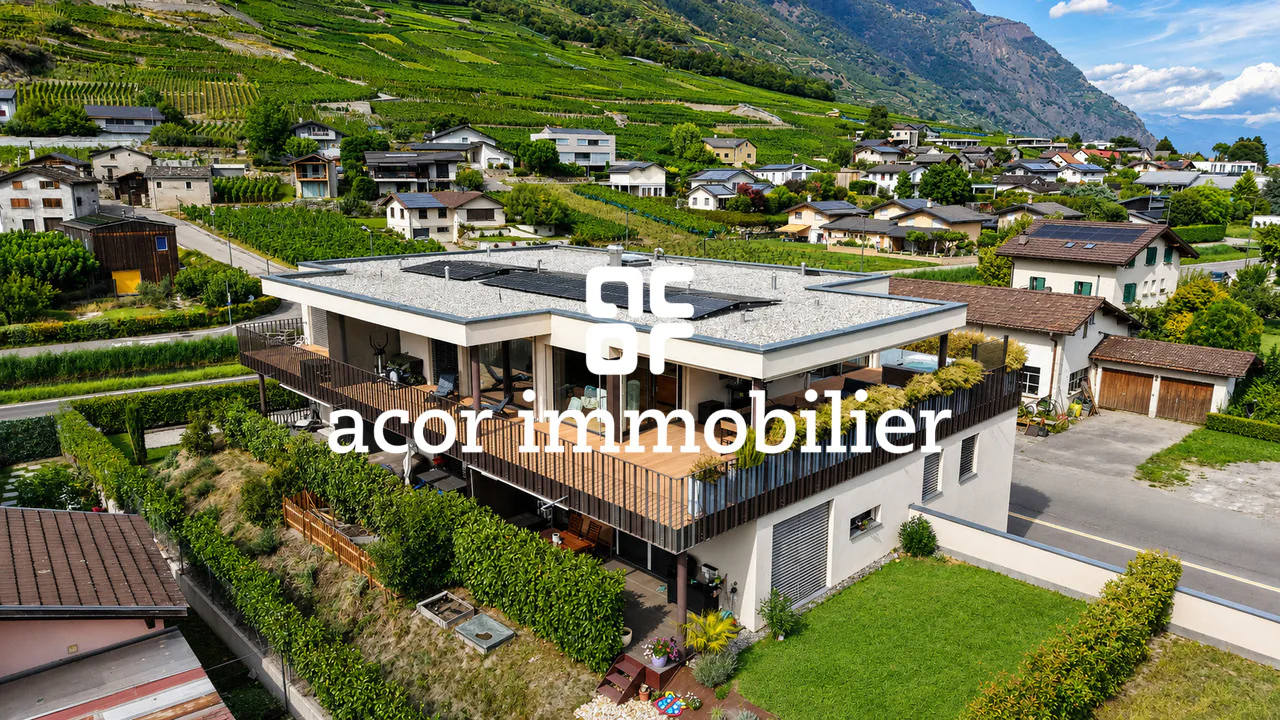 Attico 3.5 locali di eccezione a Fully con terrazza XXL e jacuzzi