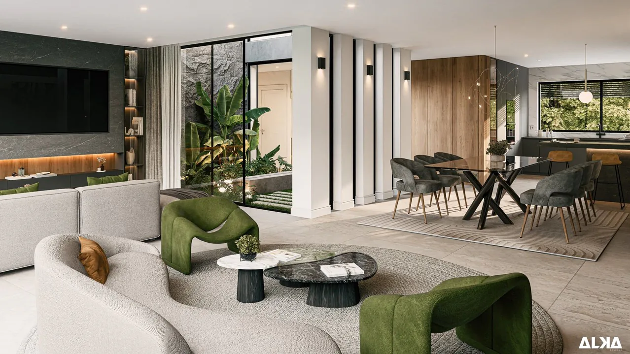 Malagnou166 | 4 contemporary residences in Conches