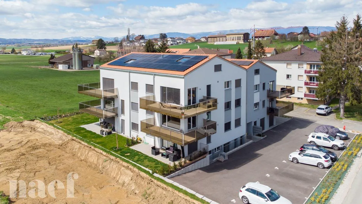 Kaution, 1. Untergeschoss, 61m2, mit Dusche in Dompierre!