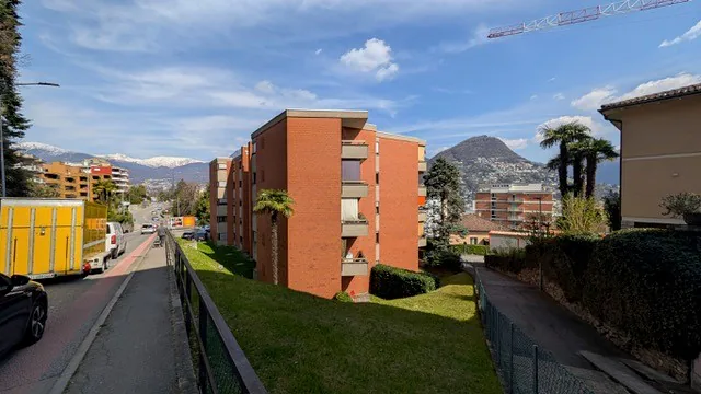 Rent apartment with 2.5 rooms and garden in Massagno