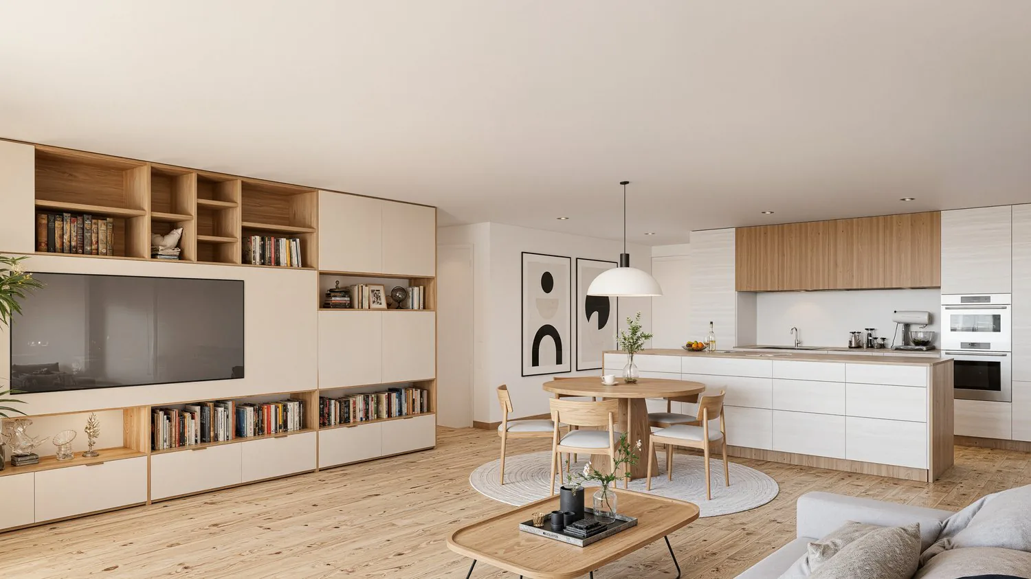 4.5-Zimmer-Neubauwohnung 'Komfort' mit zwei Badezimmern