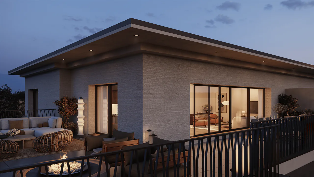 5 Zimmer-Penthouse mit 78 m² Terrasse