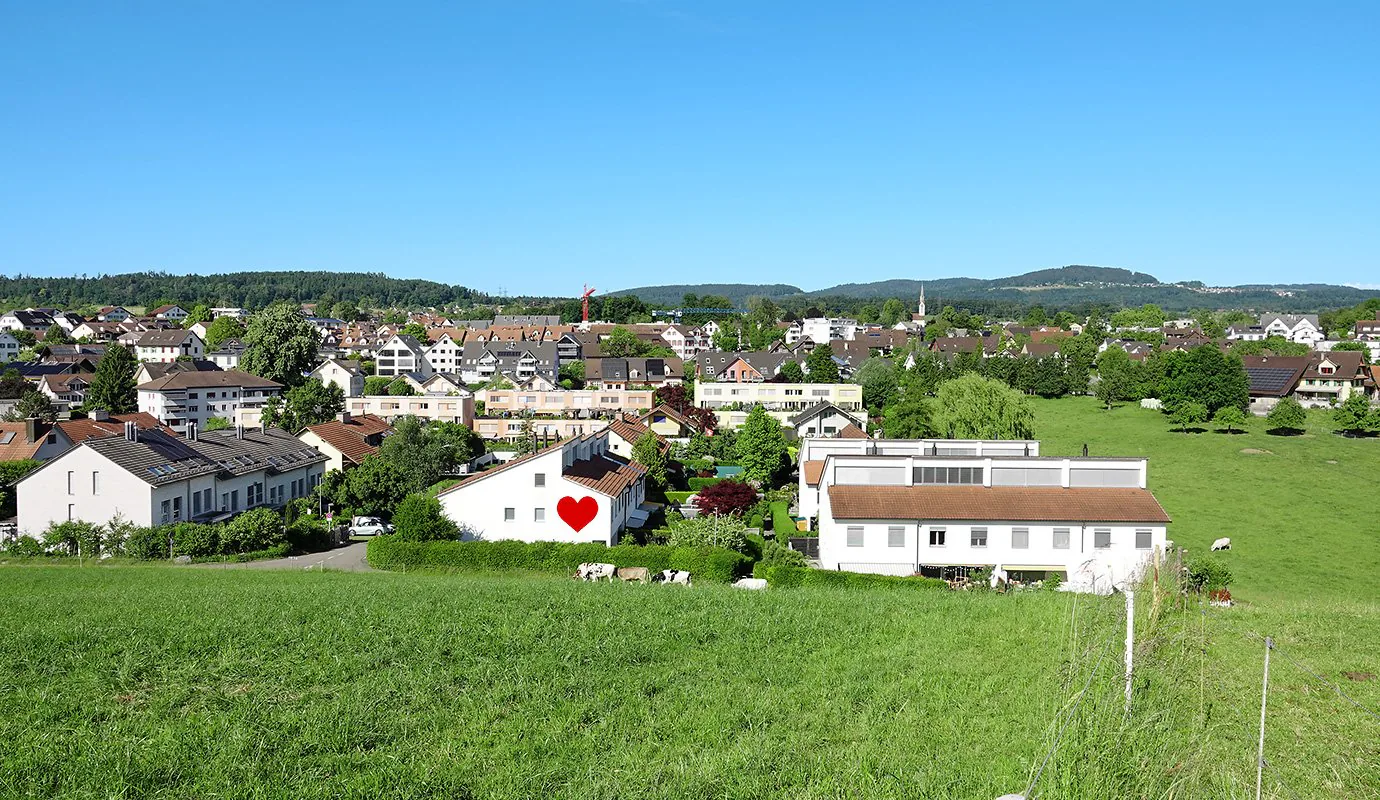 Family idyll directly on the green zone!