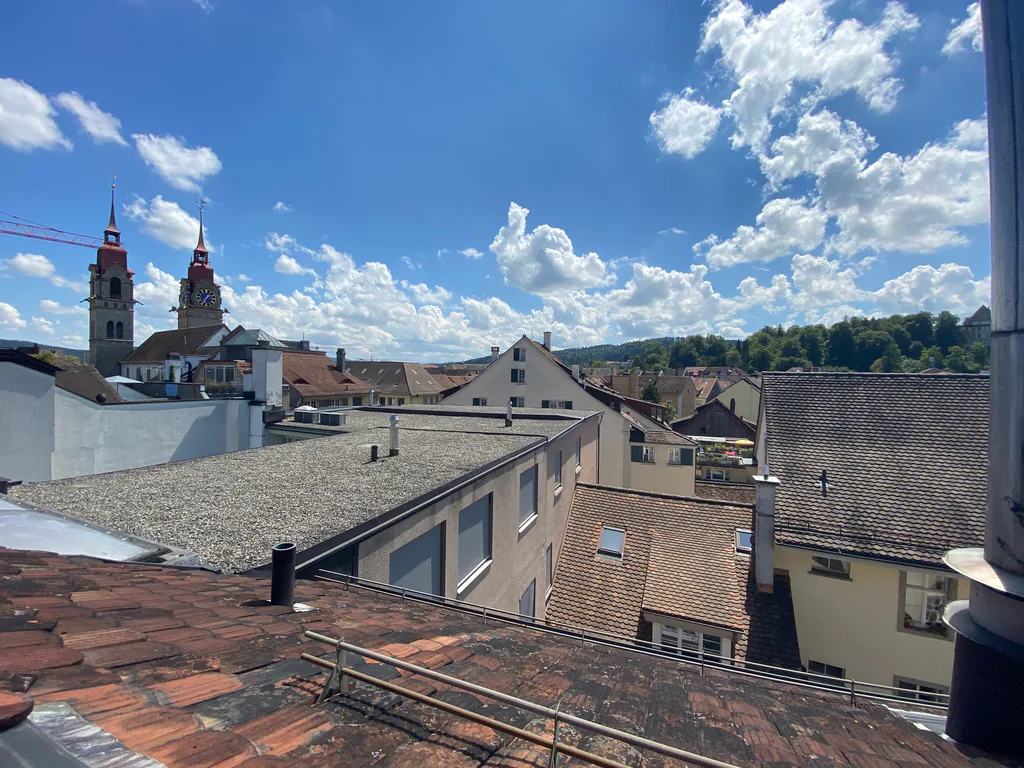 Living above the rooftops of Winterthur