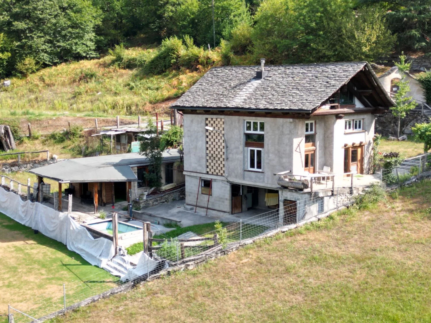 Spazio immerso nel verde - per lavoro e atelier