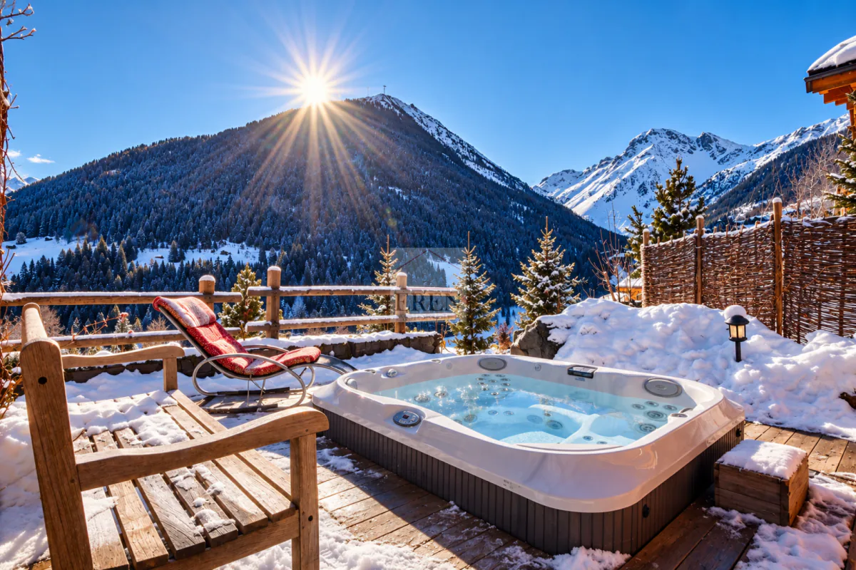 Magnificent Chalet in Grimentz - Alpine Panorama, Sun, Spa & Sauna