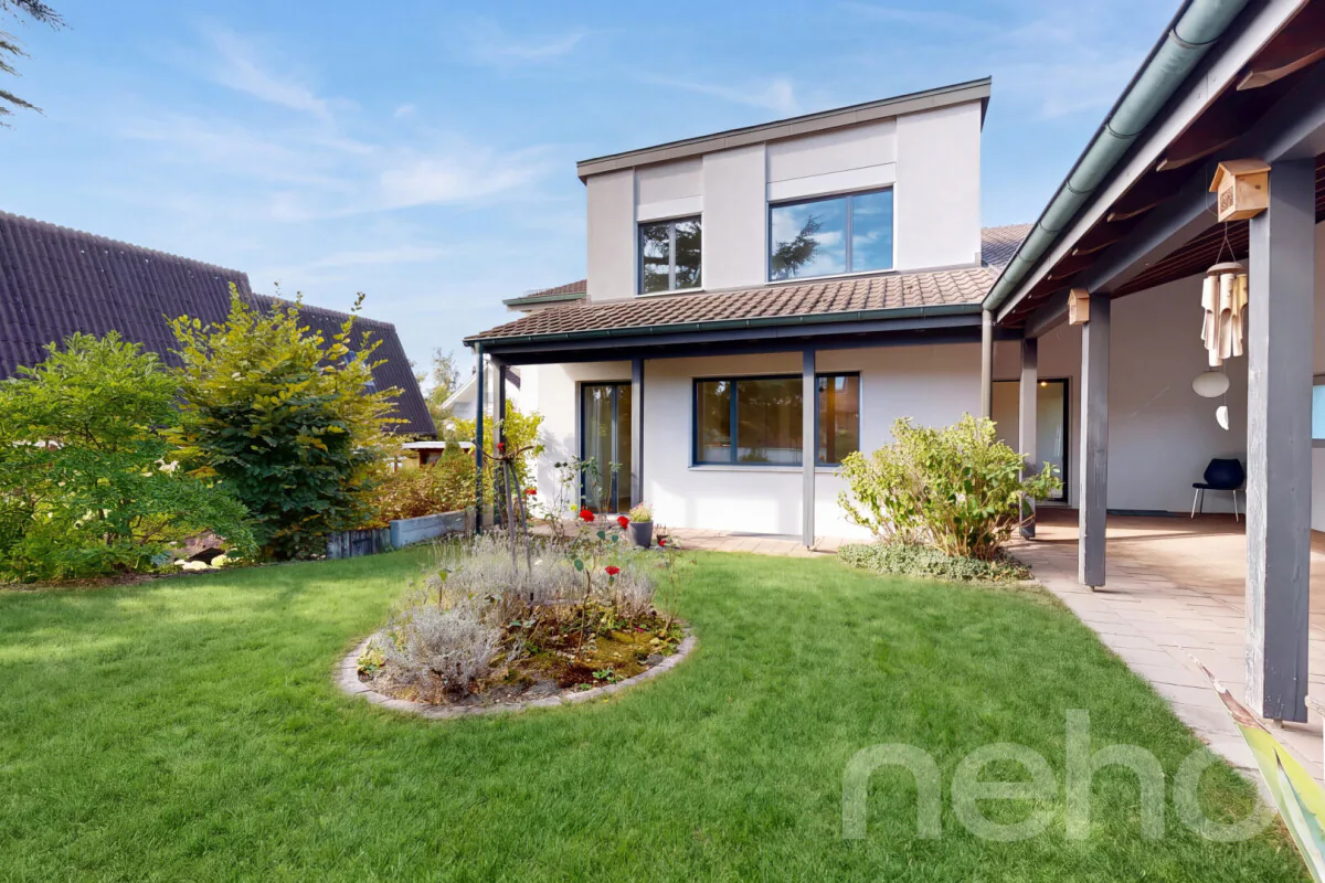 Maison de 5½ pièces modernisée avec sonde de sol et grand jardin