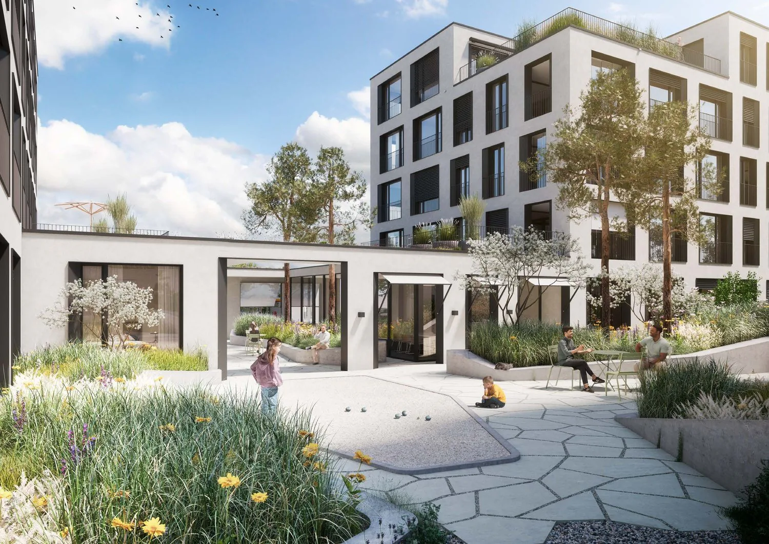 «Erstbezug» Moderne 3.5 Zimmer Attikawohnung mit grosser Dachterrasse, nur 20 Minuten von ZH