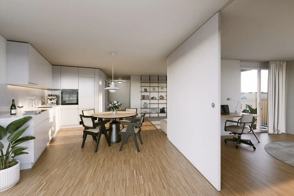 Hochwertige 2.5-Zimmerwohnung im 6. Obergeschoss