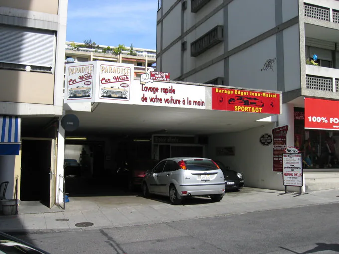 Parkplatz in der Tiefgarage