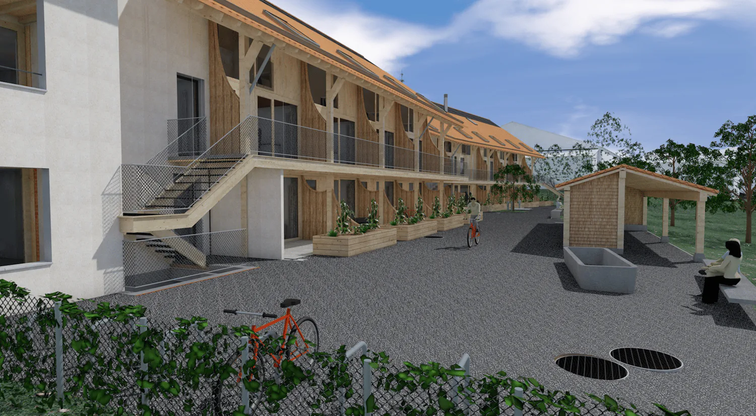 NEW CONSTRUCTION ! 3.5 rooms duplex