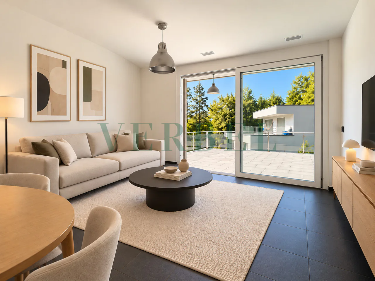 Attique lumineux avec magnifique terrasse