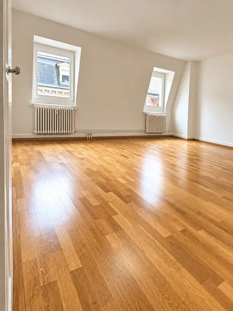 Beautiful 3-room old building apartment for rent with garden use