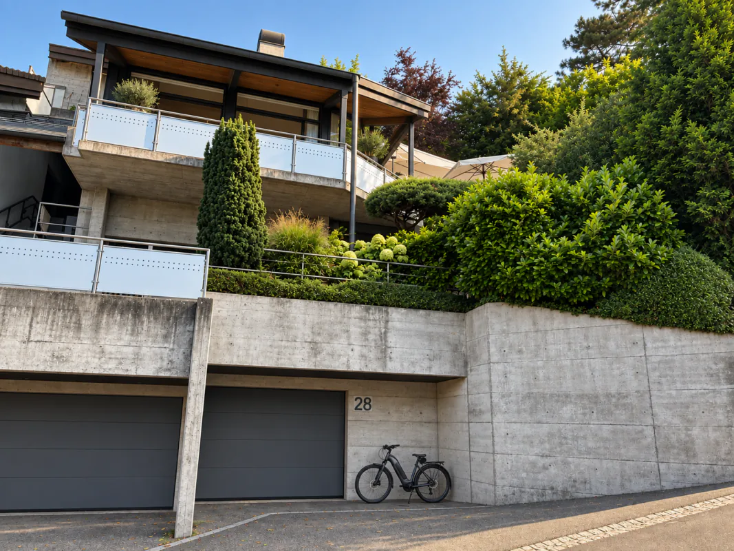 Maison individuelle unique avec vue de rêve