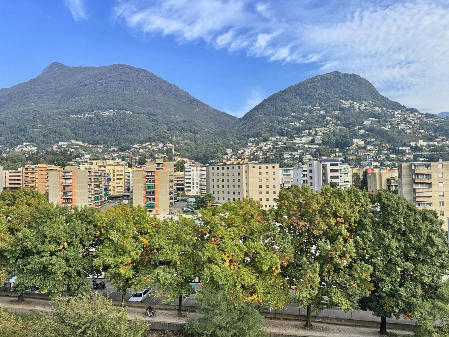 Bright 5.5-room apartment with two terrasses and panoramic view in Lugano