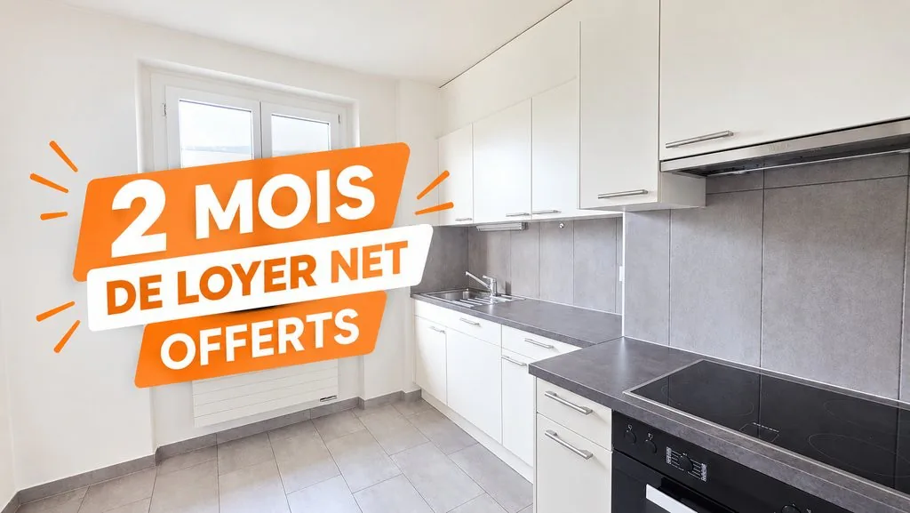 2 MOIS DE LOYER NET OFFERTS - Joli appartement tout confort