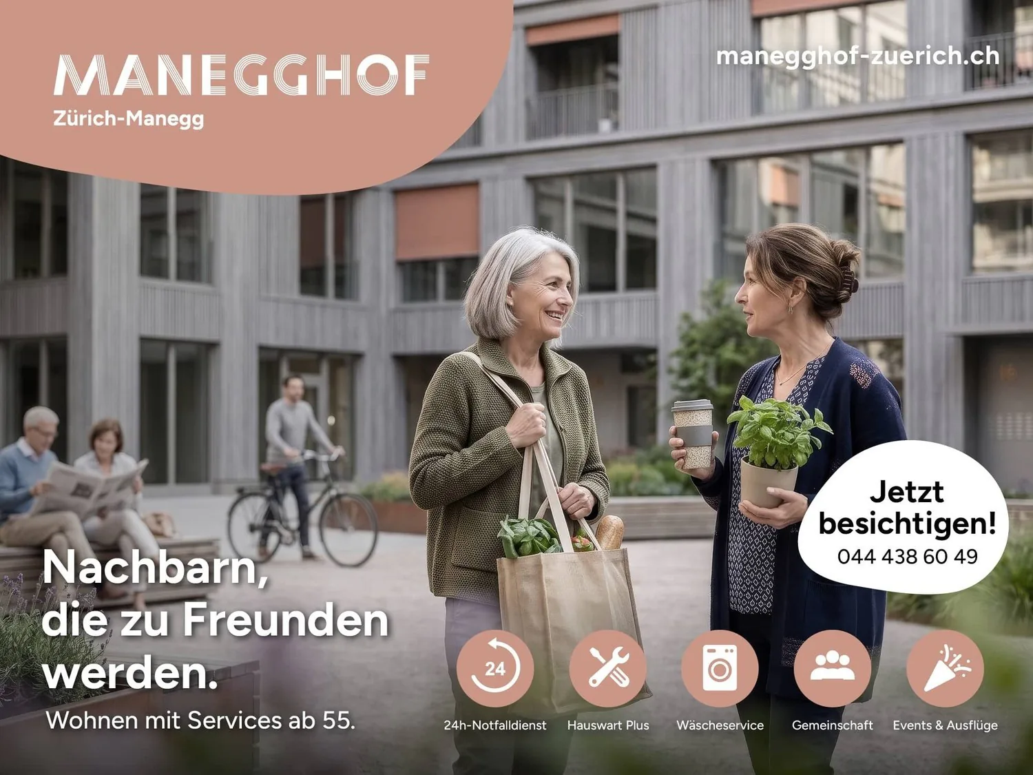 Manegghof - Vivere con servizio da 55 anni+