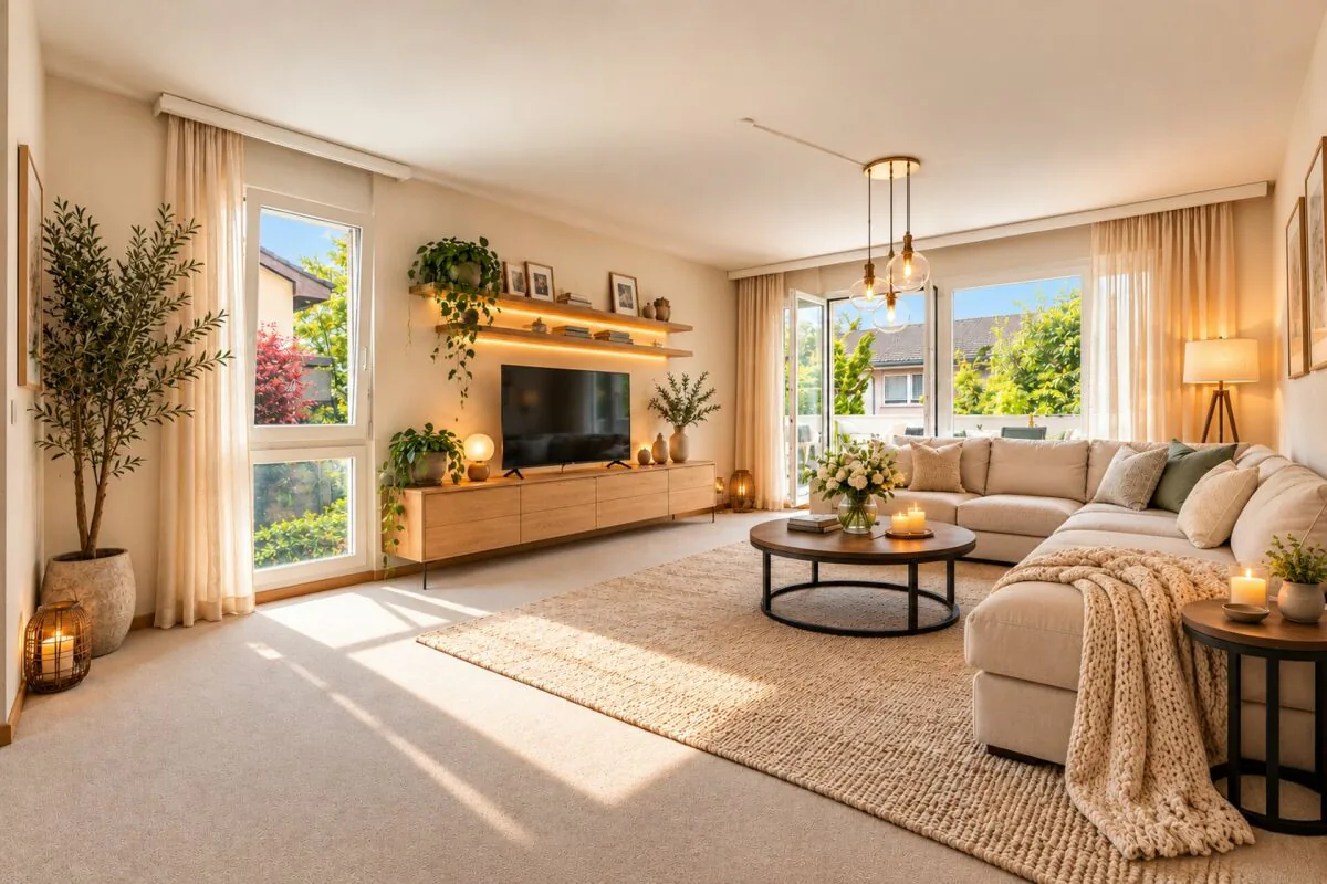Appartement ensoleillé de 4,5 pièces - un foyer à réaliser