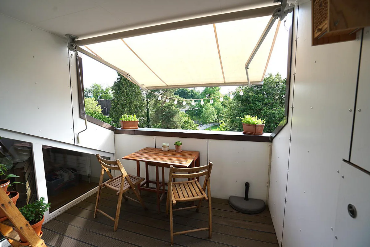 Charming 2.5-room attic apartment near Rosengarten