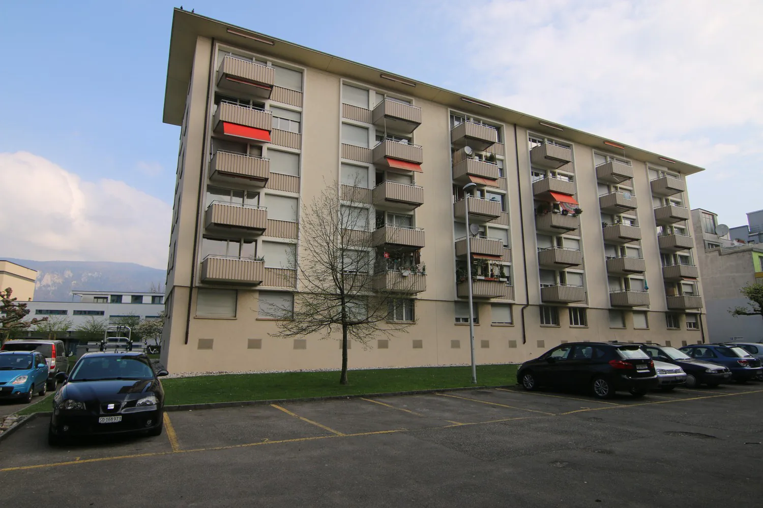 Appartement 2 pièces à la périphérie de la ville, près de la gare principale de Solothurn