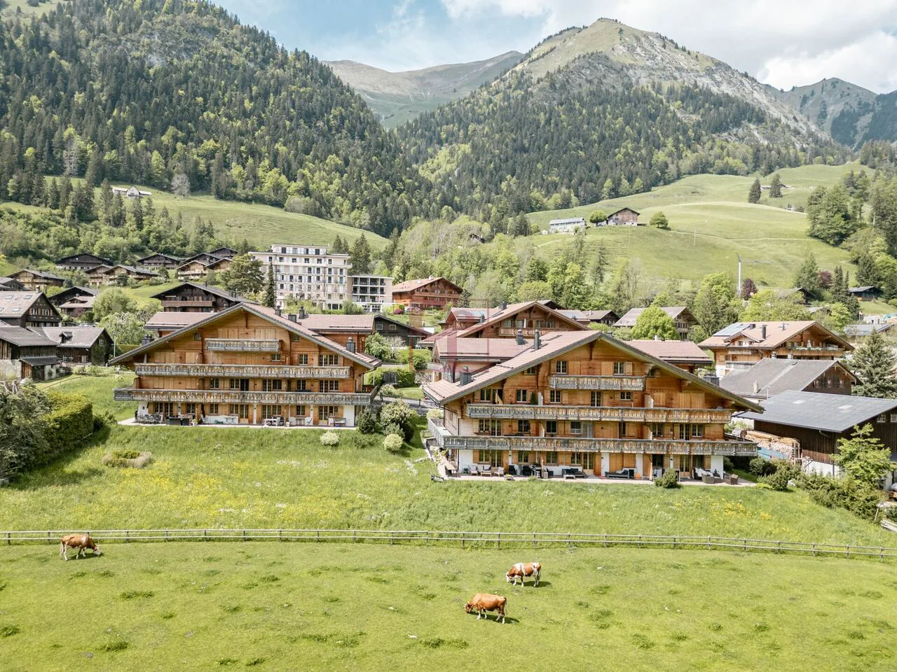 Château-d'Oex - Appartement dans cadre bucolique