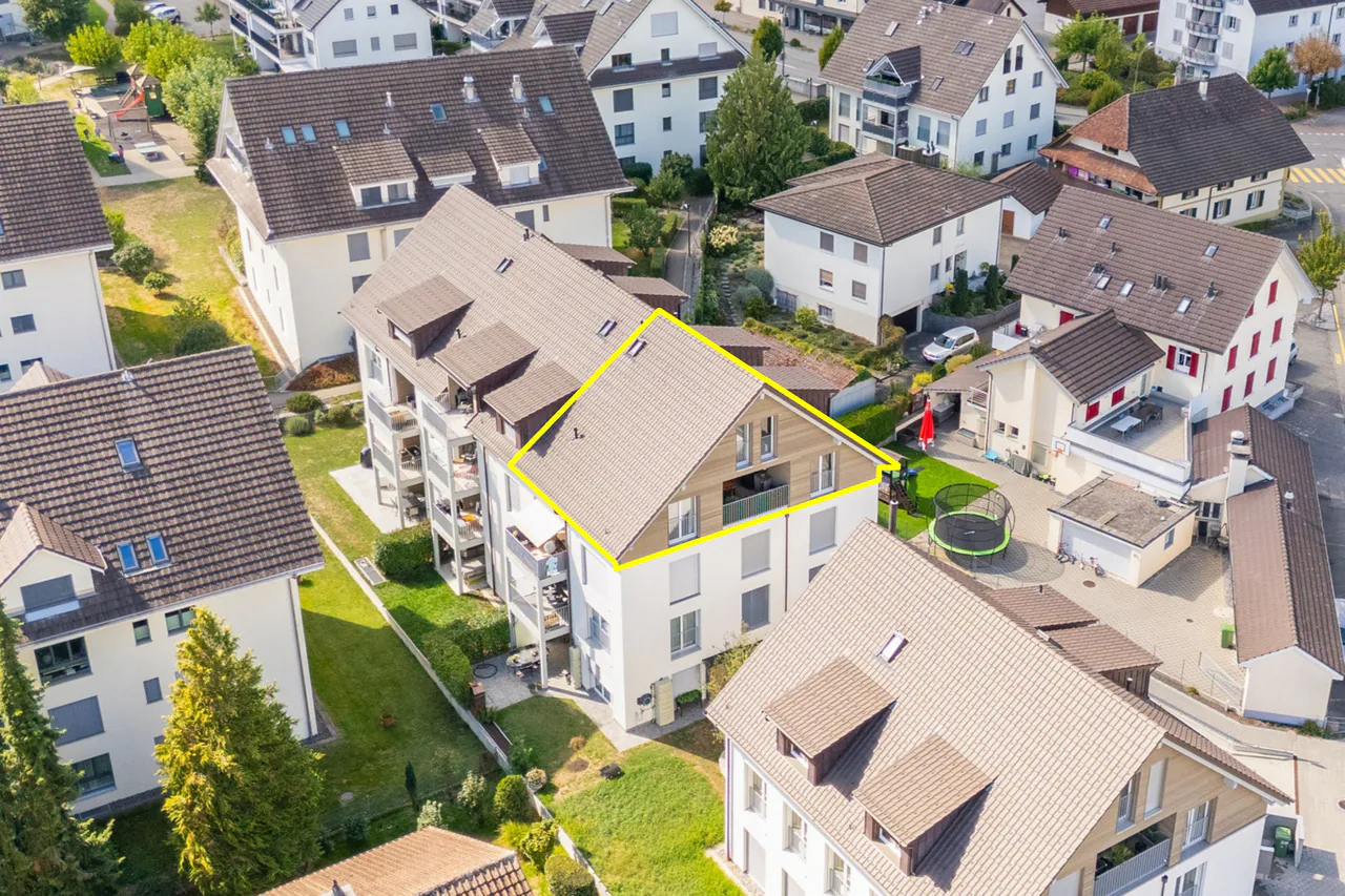 Wohnen mit Weitblick auf zwei Ebenen