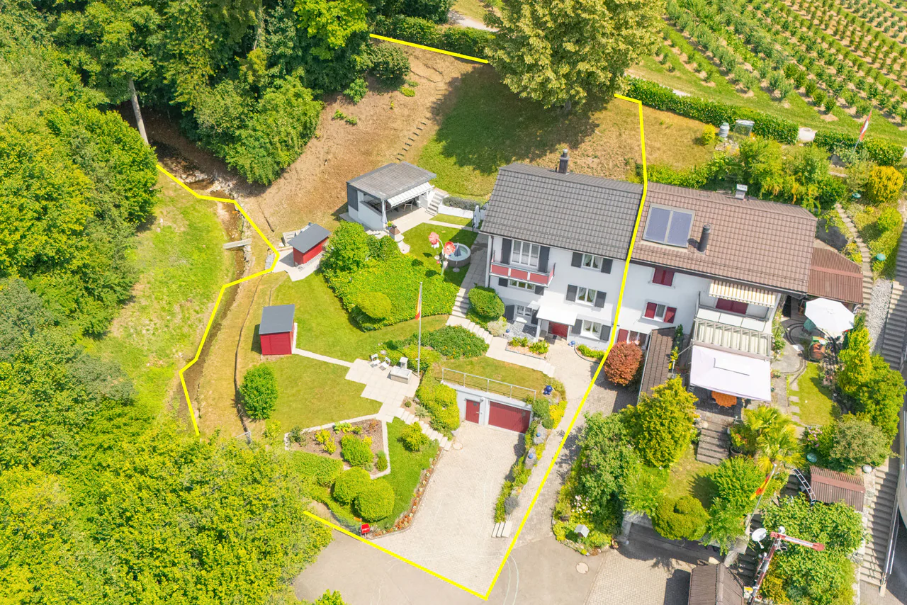 Mitten im eigenen Paradies