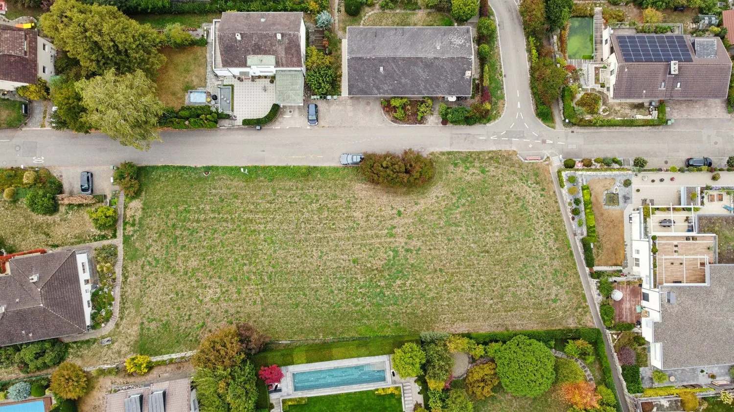 Terrain à construire dans un emplacement avec une vue magnifique
