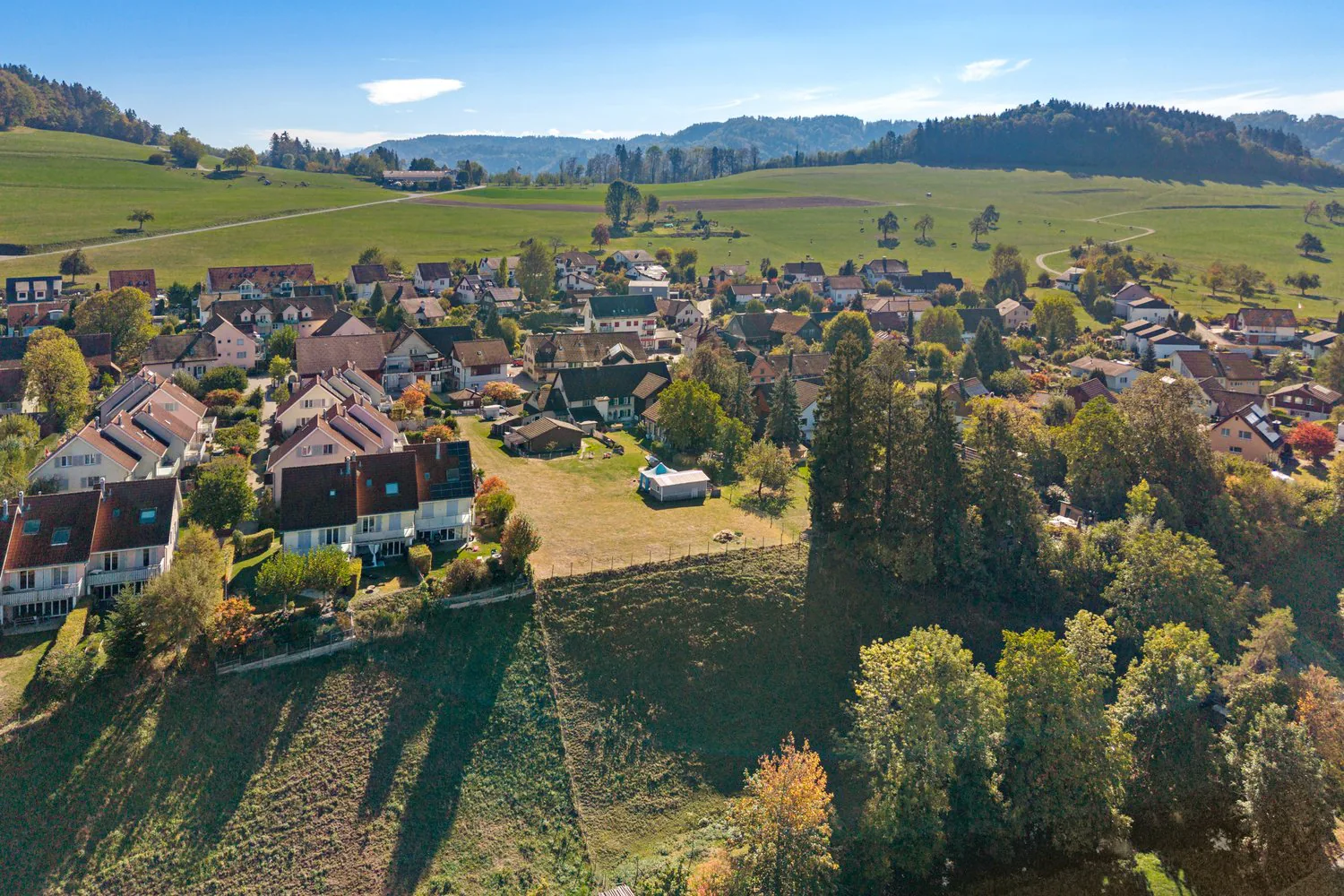 Un lieu pour les visions - Réserve de terrain à bâtir avec une vue magnifique