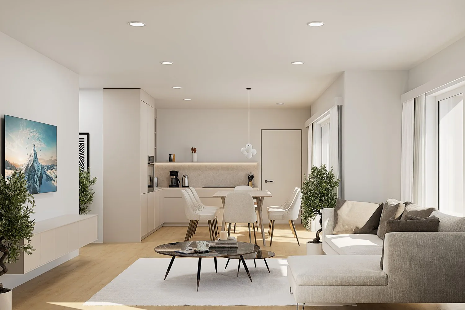 Attrazione Eschenz – Appartamenti nuovi esclusivi in uno stile di casa di campagna elegante