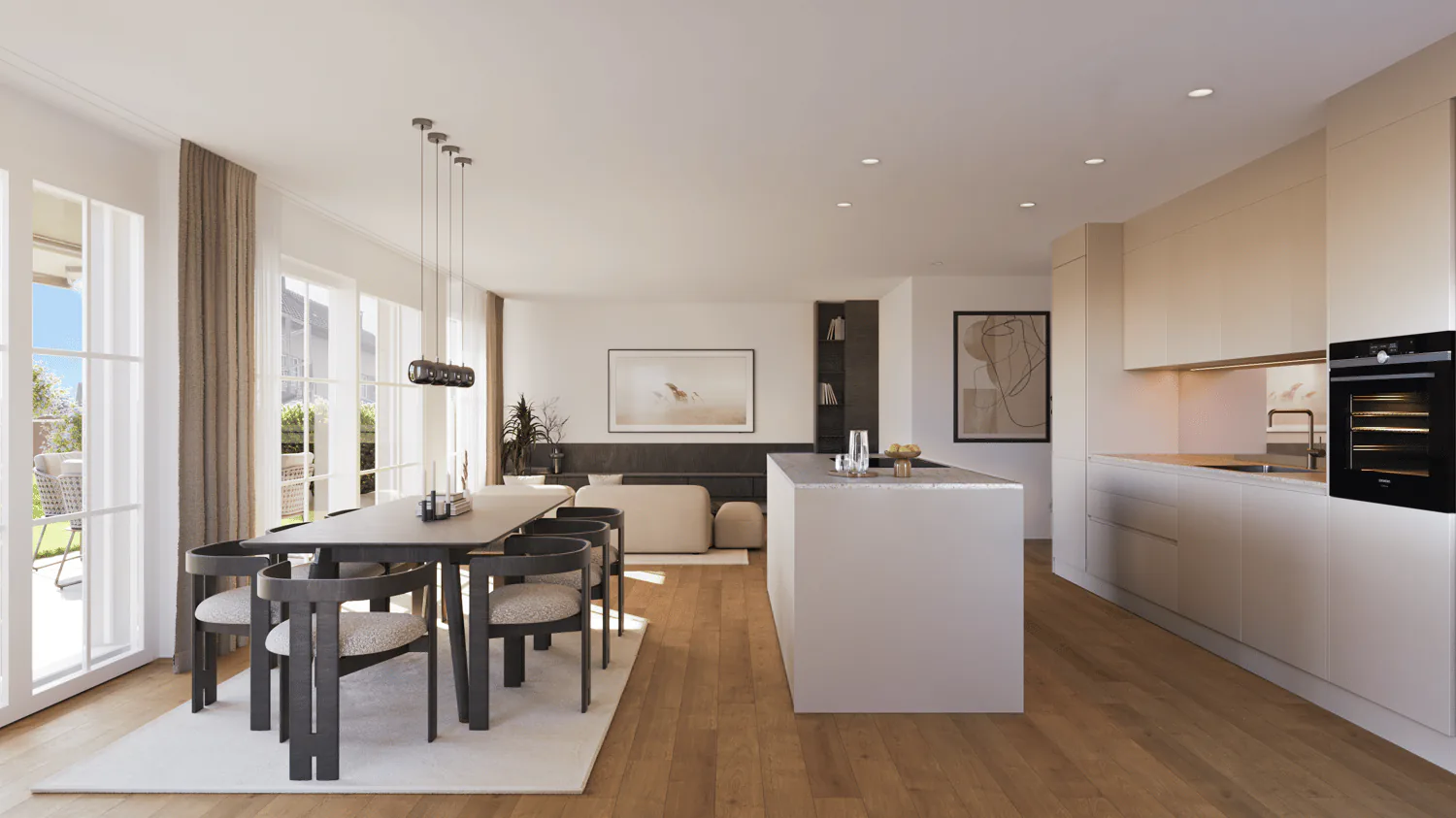 Attrazione Eschenz – Appartamenti nuovi esclusivi in stile di casa di campagna elegante
