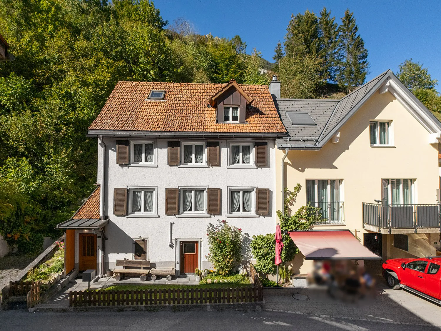 House with sunny garden as a first or second home