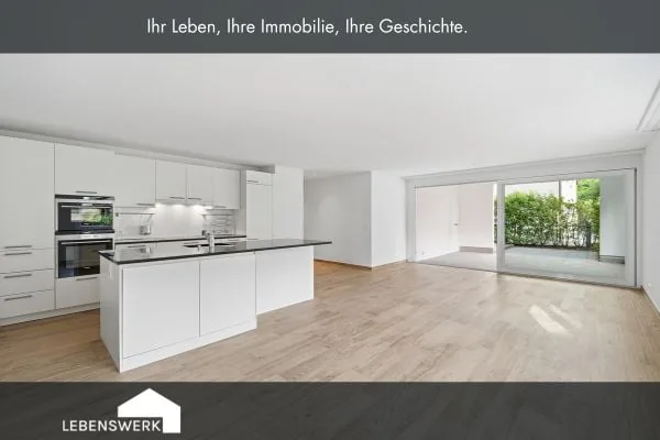 Ankommen, wohlfühlen und das Leben geniessen moderne Gartenwohnung i