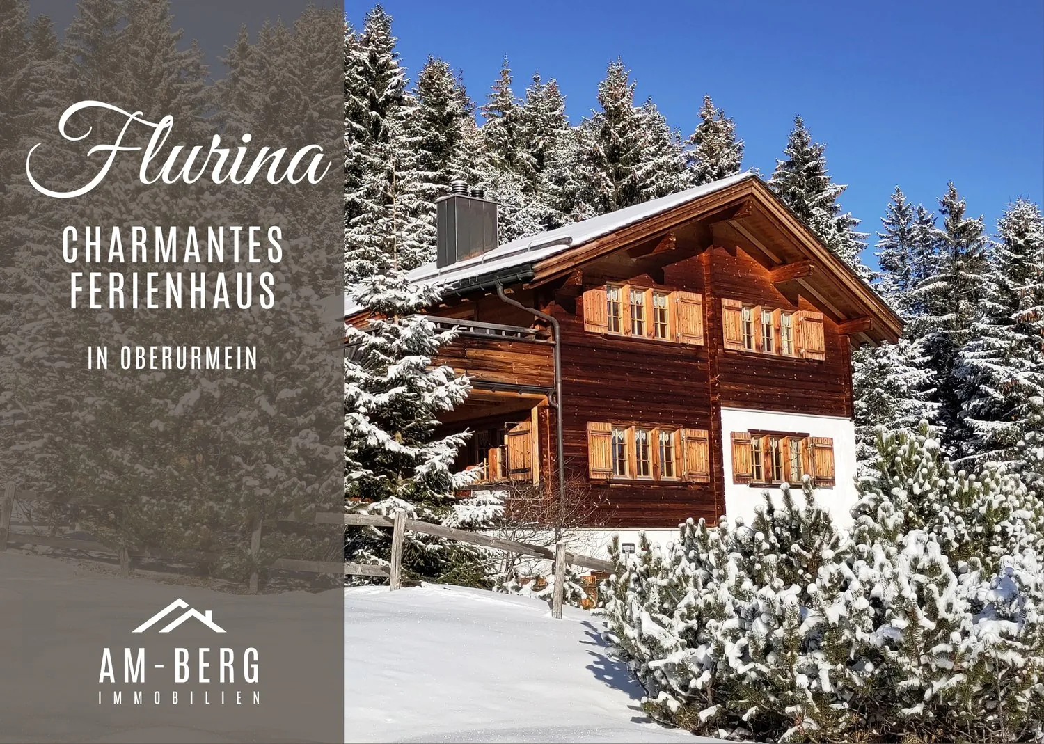 Charmantes Ferienhaus in ruhiger Lage von Urmein