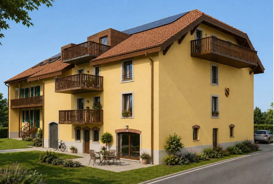 Eine Charakter-Ferme, 11 Wohnungen zu entdecken