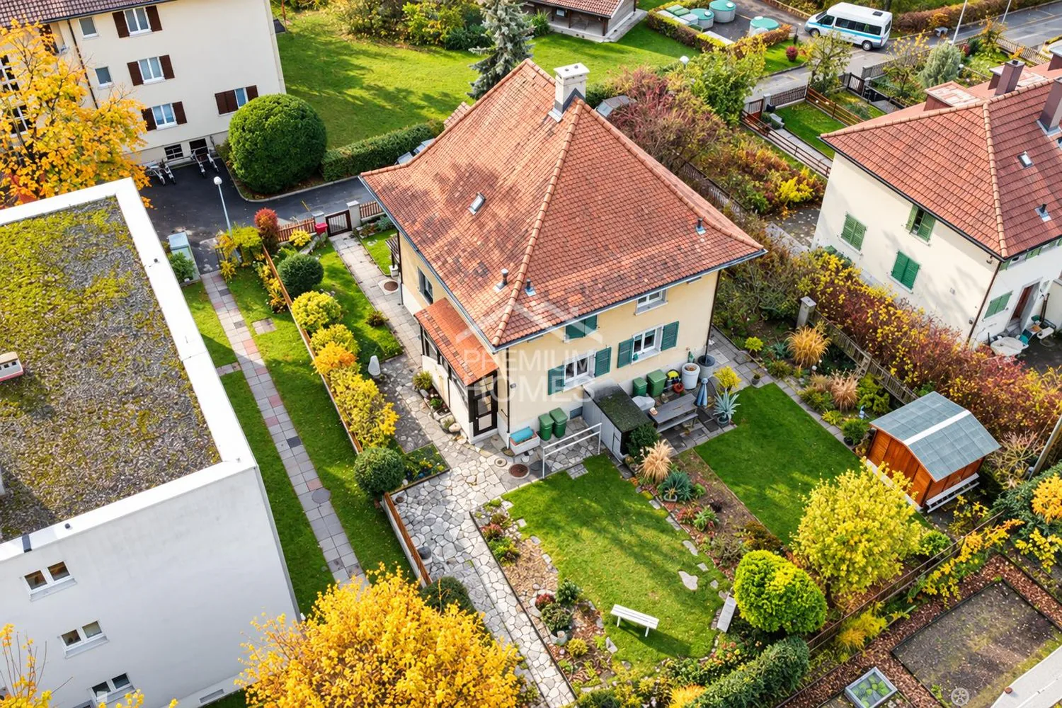 Bonheur familial avec jardin
