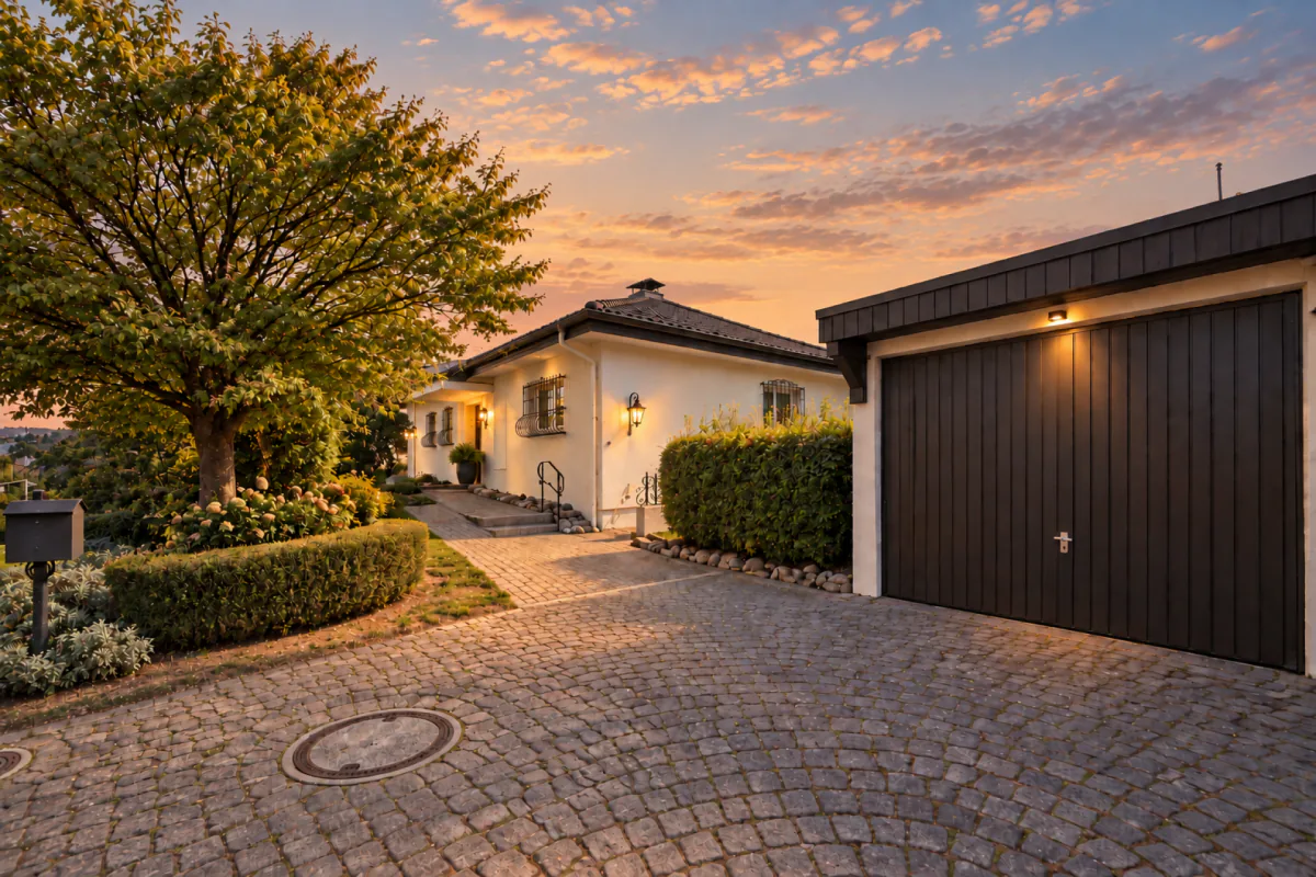 Living in the green surroundings of Zurich - 6.5-room single-family house with sauna, winter garden, and potential for an in-law suite