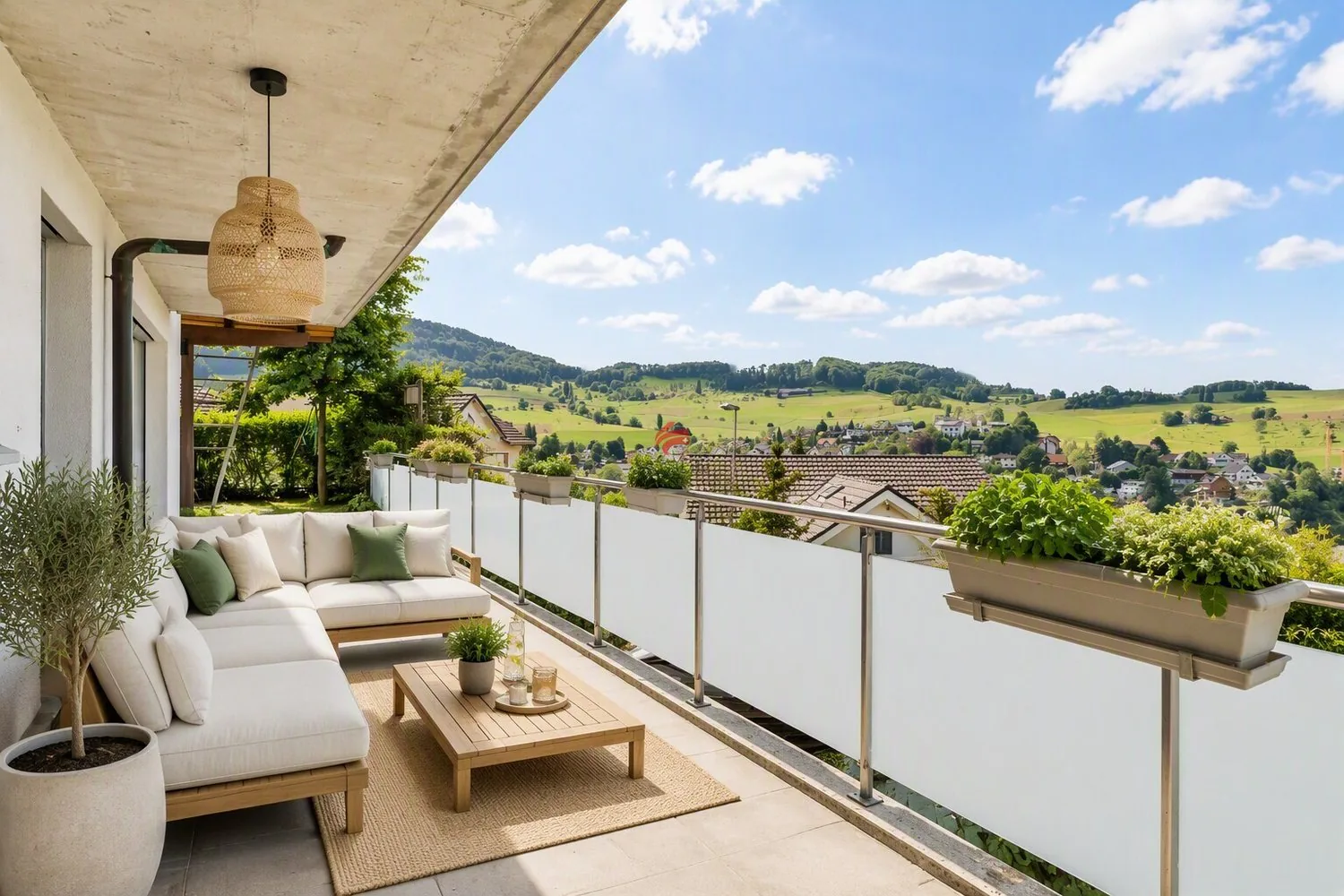 Detached residential bliss with a glorious view