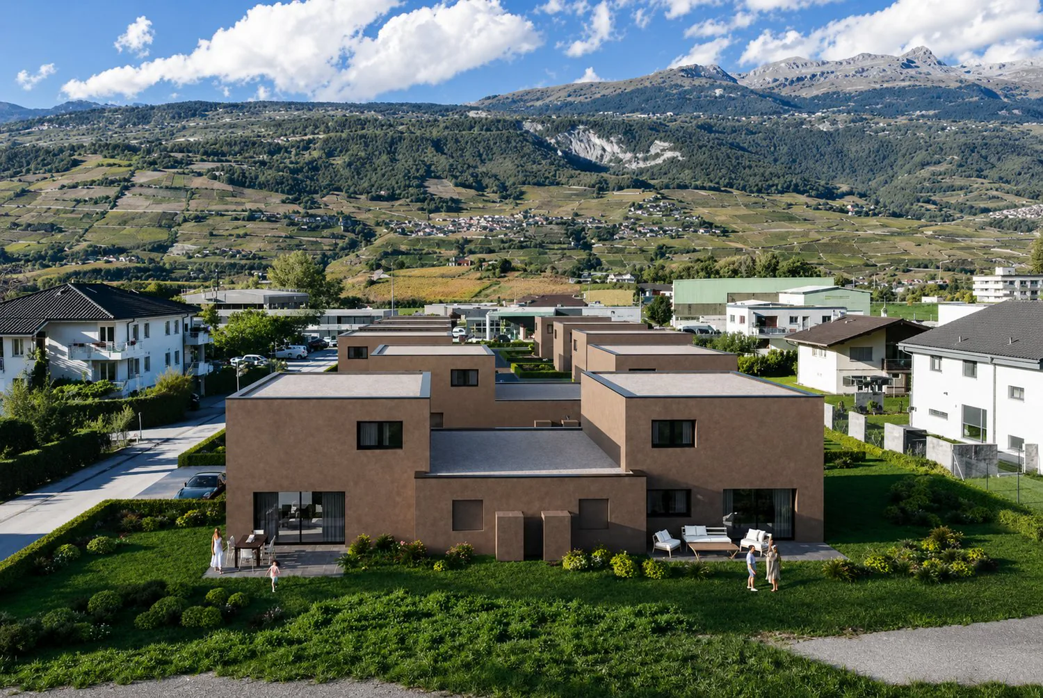 Villa 5,5 Zimmer moderne neu in Chalais