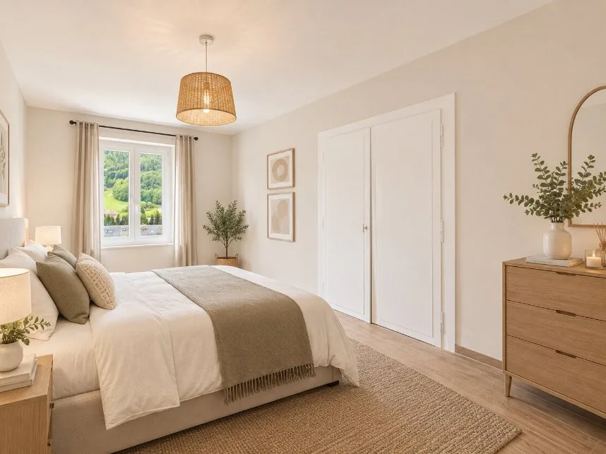Beautiful 4.5-room apartment on the ground floor with south-facing balcony renovated