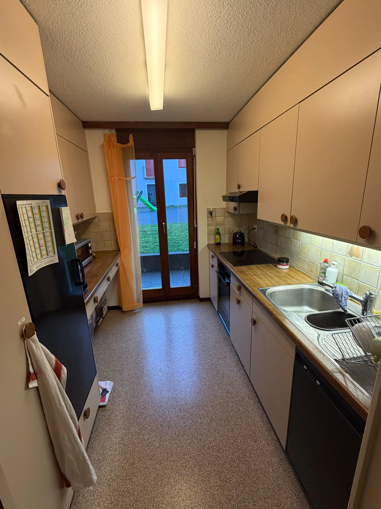 Centrally located 3.5-room garden apartment in Affoltern a. A.