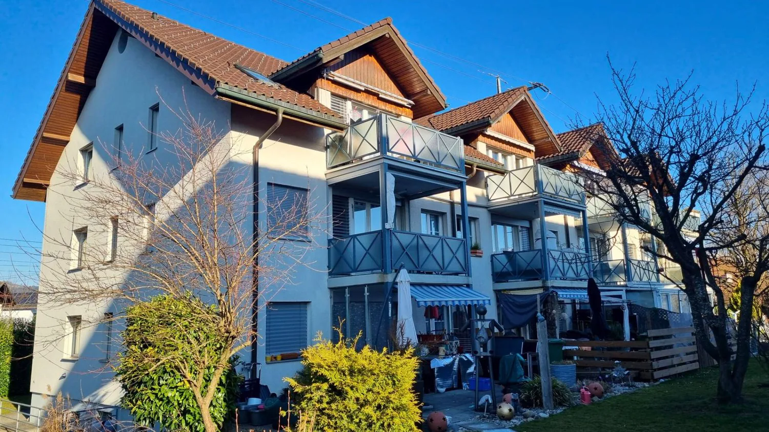 Gemütliche 4.5-Zimmer-Wohnung mit Bergblick in Uetendorf