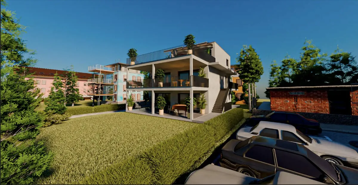 Résidence Buchsee Appartement duplex attique exclusif avec 252 m² de surface totale
