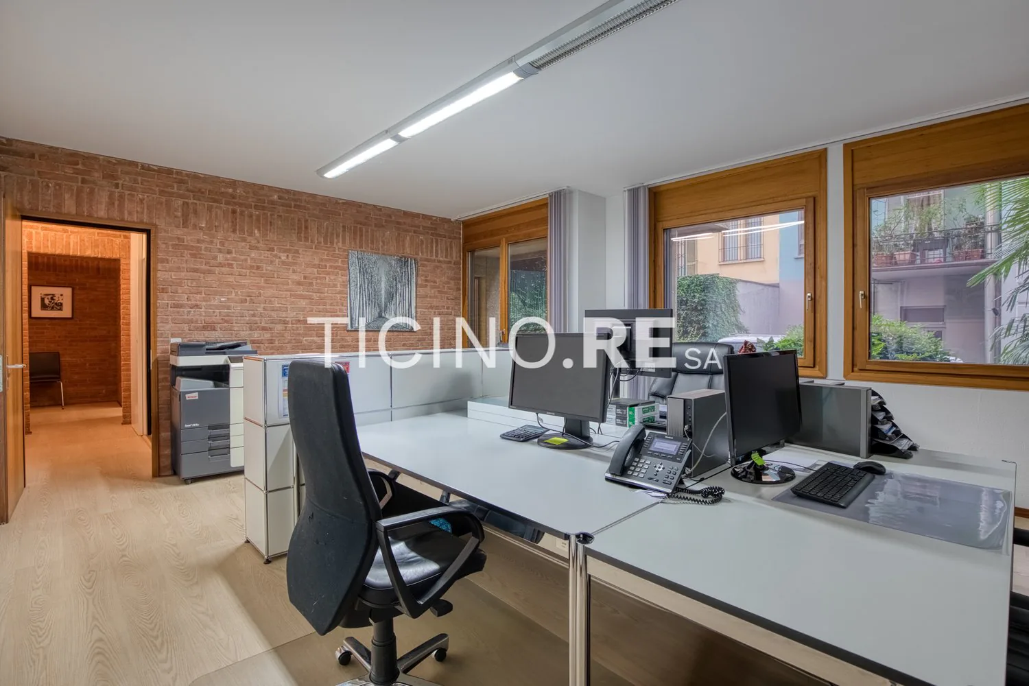 Lugano – Bright and representative office in central location