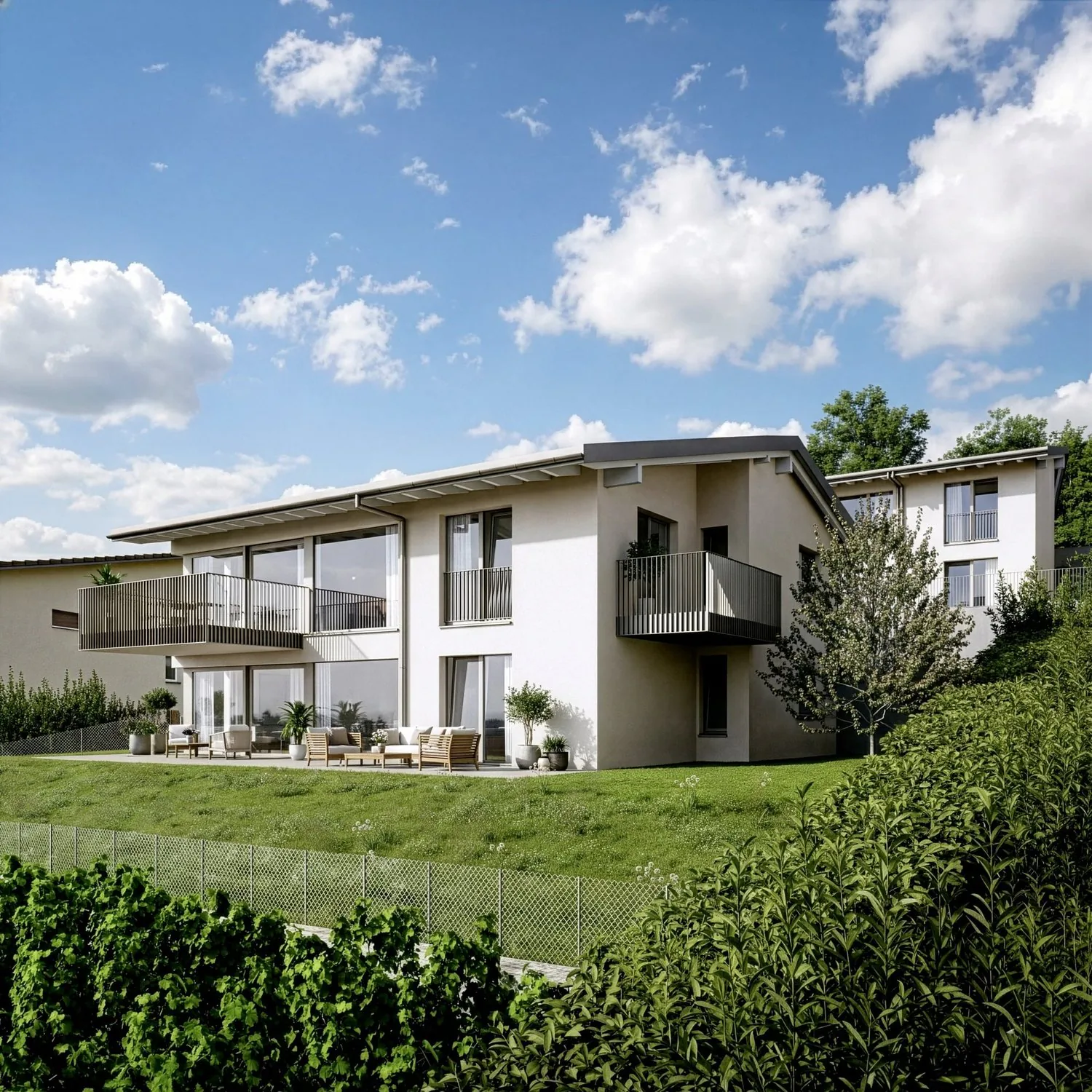 Appartamento di 4,5 locali al piano terra ad Auvernier