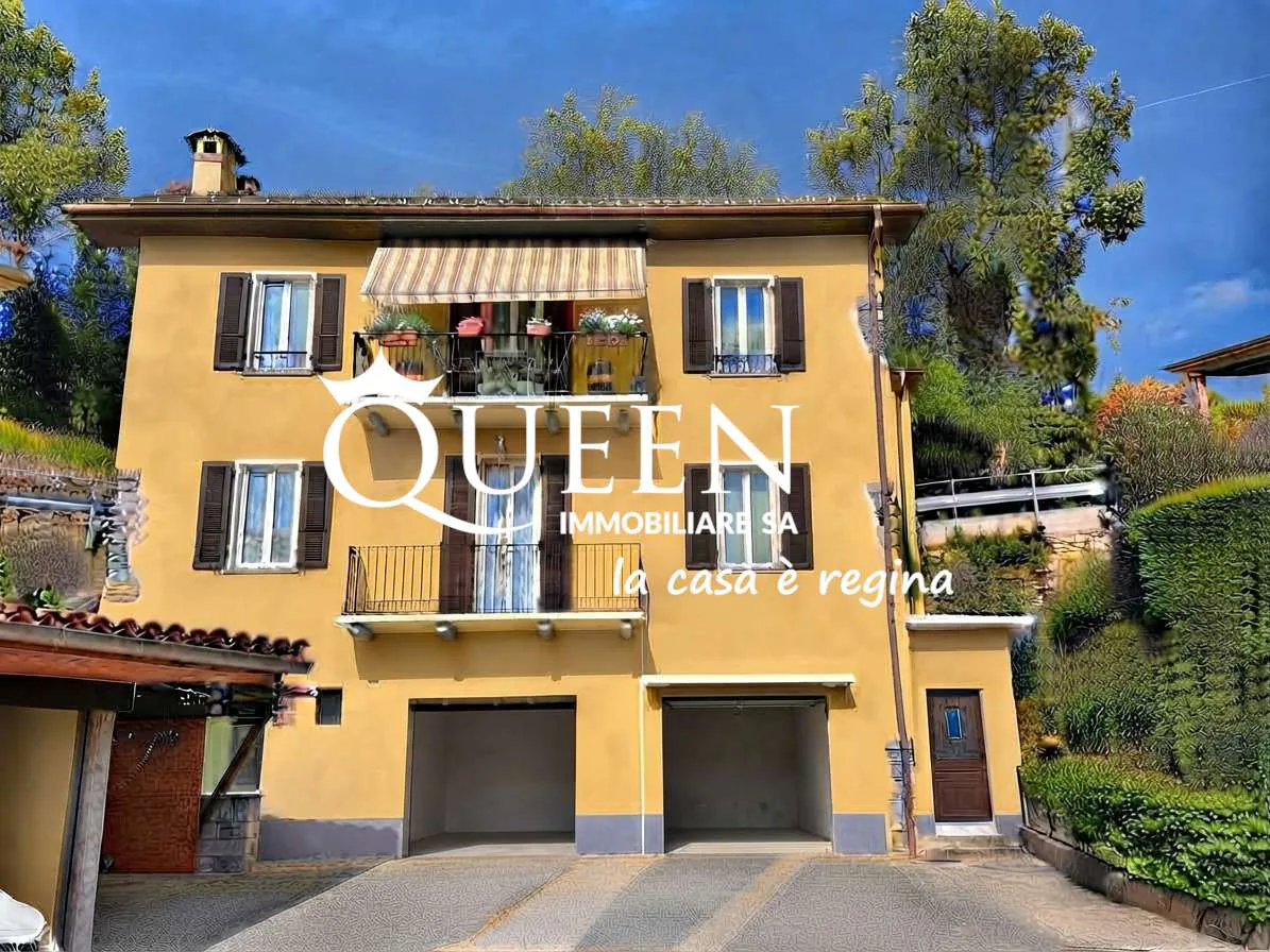 Morbio Inferiore: maison unifamiliale de 7 pièces avec jardin et grands espaces