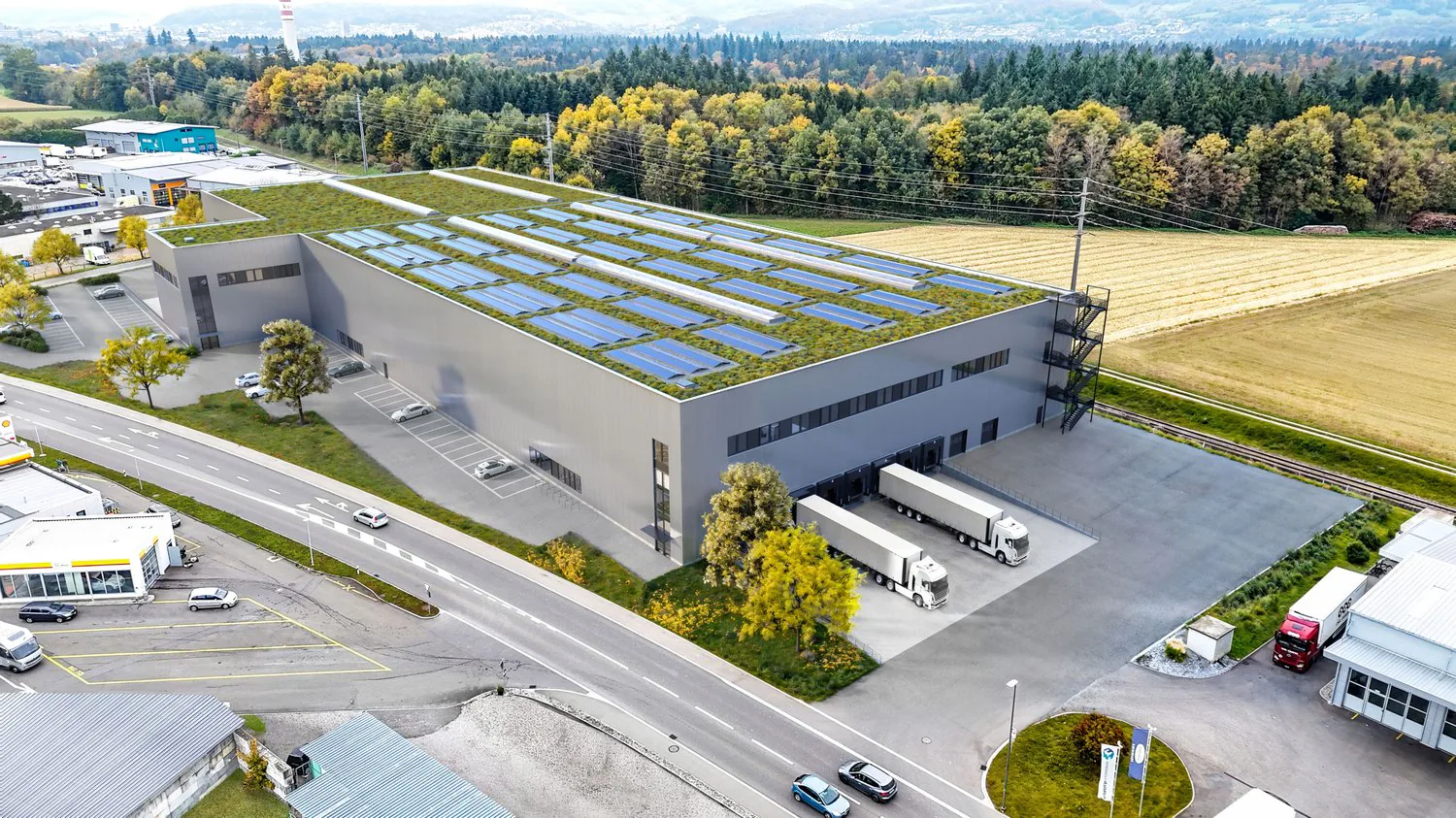 New Development Logistics Area at Strategic Location