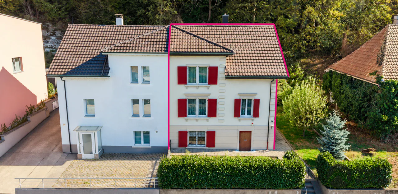 Viel Raum, schöner Garten und beste Nähe zu Olten