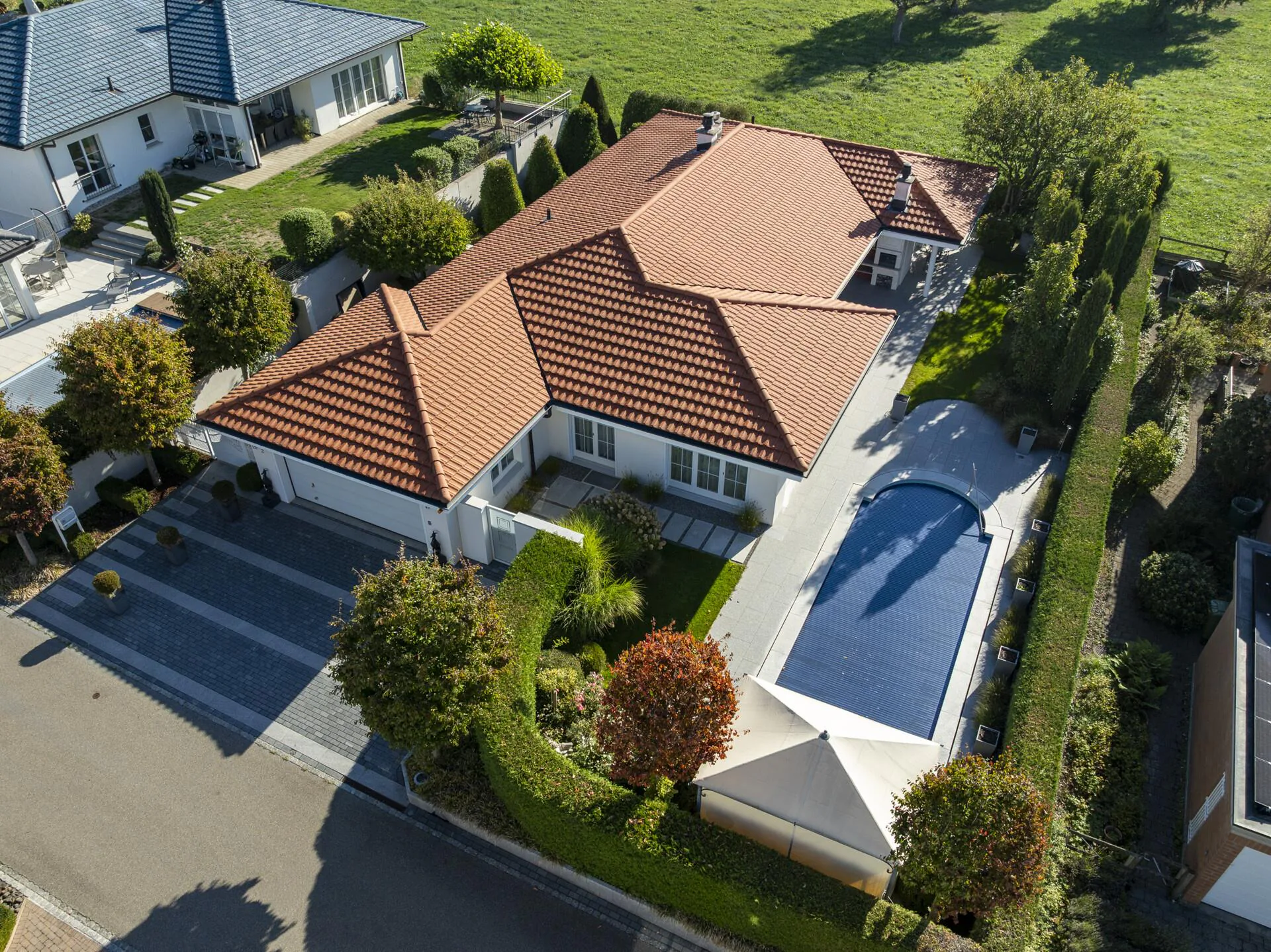 Bungalow au caractère raffiné - un rêve sur un niveau