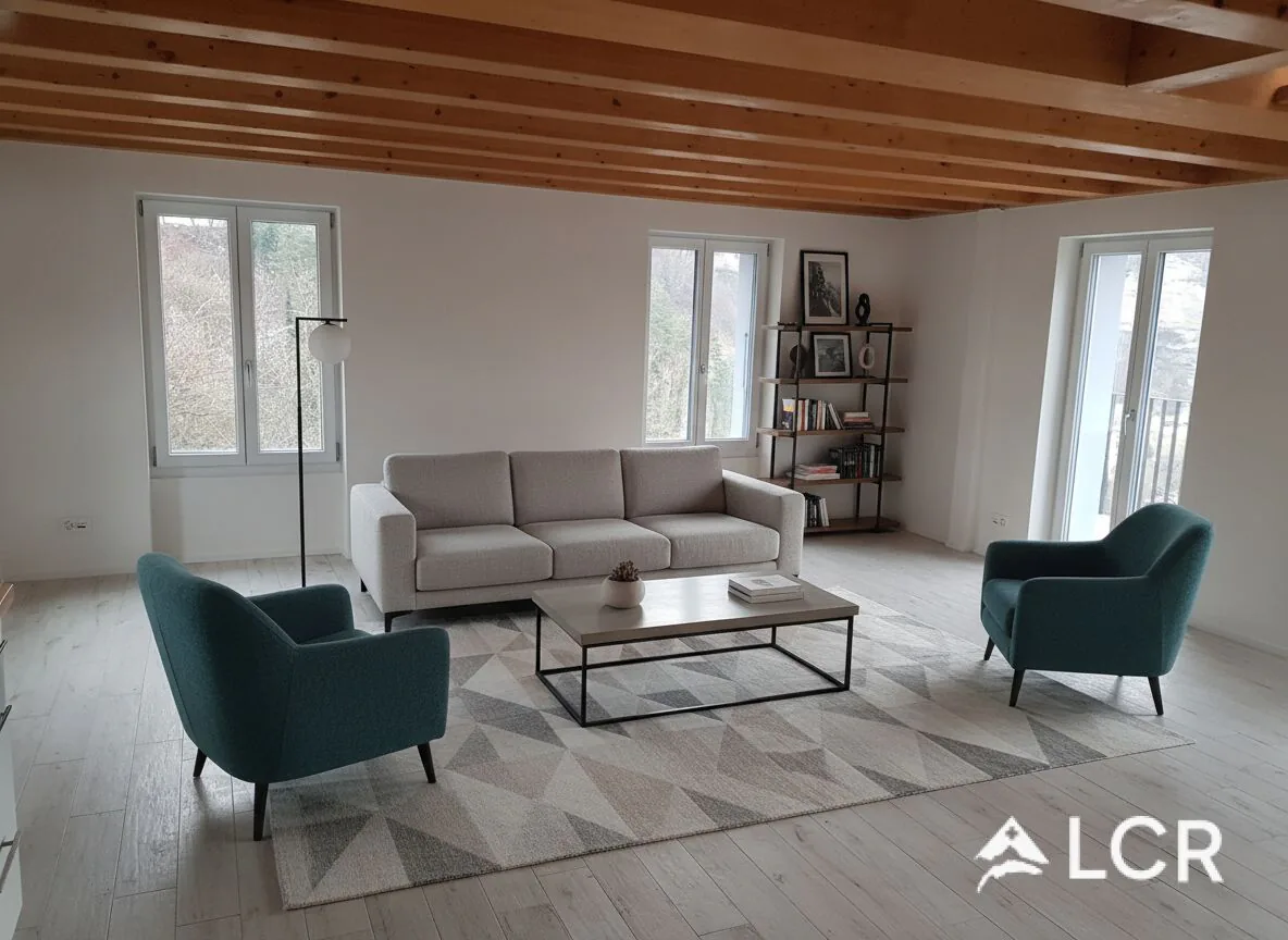 Bello appartamento con 5.5 locali / 4 camere da letto / 2 bagni / 2 balconi